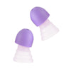 ZEROPLUS Cocoon Purple Earplugs 26dB – Super Soft for Side Sleepers, Block Snoring, Reusable