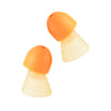 ZEROPLUS Cocoon Orange Earplugs 26dB – All-Night Sleep & Deep Focus, Reusable for Travel & Office